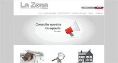 Desktop Screenshot of lazonafincaraiz.com